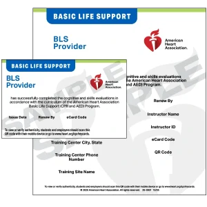 BLS Provider eCard